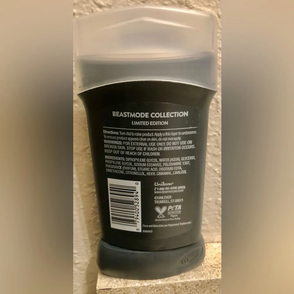 Dove Men+Care Beastmode Deodorant Stick- Beast to the Bone
